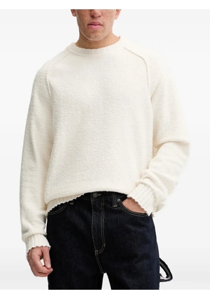 HUGO San Christopher crew neck sweater - Neutrals