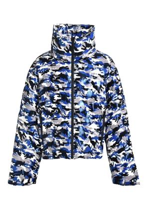 BREATH camouflage padded jacket - Blue