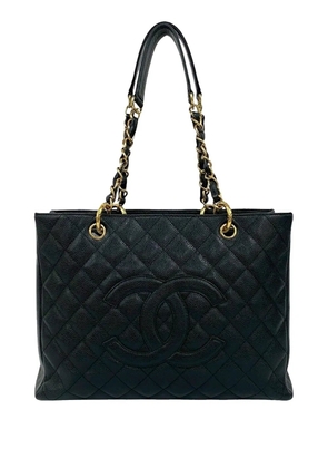 CHANEL Pre-Owned 2003-2004 Caviar Grand Shopping tote bag - Black
