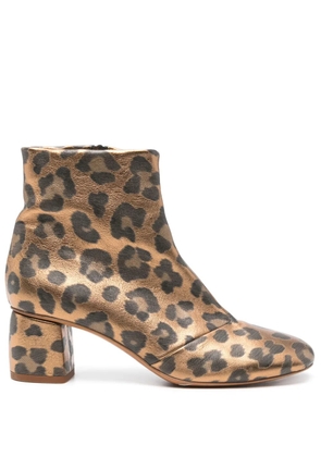 Forte Forte leopard-print boots - Brown