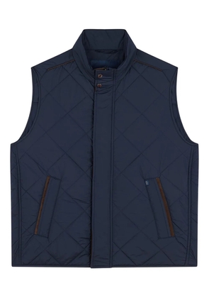 Paul & Shark quilted zip-up gilet - Blue