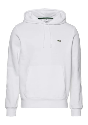Lacoste logo-detail hoodie - White