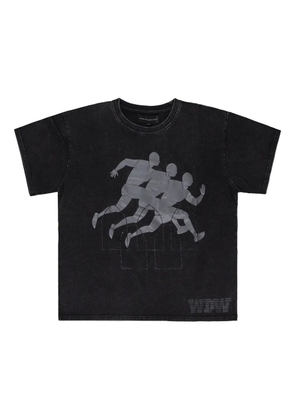 Who Decides War graphic short-sleeve T-shirt - Black