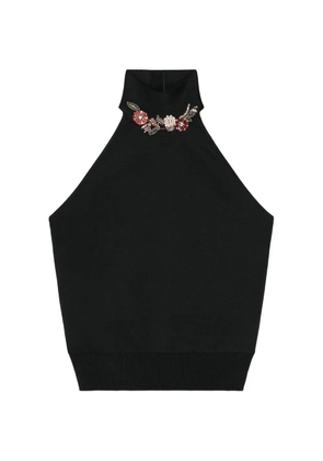 Givenchy embellished halterneck top - Black