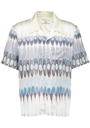 COMMAS Pattern-printed shirt - White