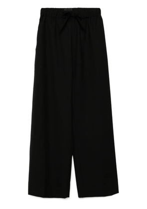 Simone Rocha wide-leg elasticated pants - Black