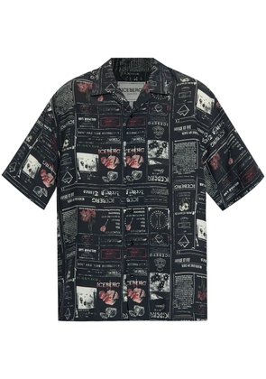 Iceberg graphic-print shirt - Black