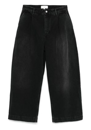 Studio Nicholson Puch pleated jeans - Black