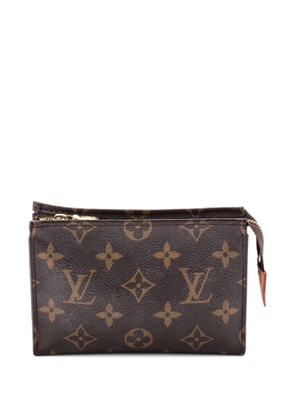 Louis Vuitton Pre-Owned Toiletry Monogram Canvas 15 pouch - Brown