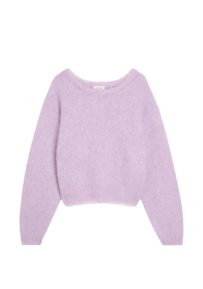 American Vintage boat-neck sweater - Purple