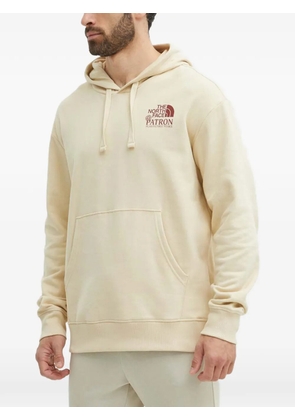 The North Face logo-detail drawstring hoodie - Neutrals