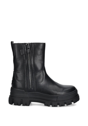 Buffalo Aspha zip lug-sole boots - Black