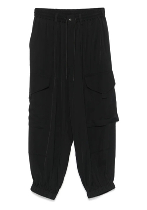Y-3 twill cargo pants - Black
