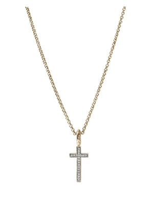 John Hardy 14K yellow gold JH Essential Cross necklace
