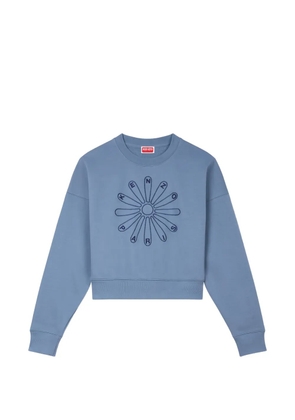 Kenzo floral print sweater - Blue