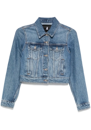 Patrizia Pepe cropped denim jacket - Blue