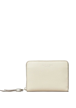 Tory Burch Romy zip fastening medium wallet - Neutrals