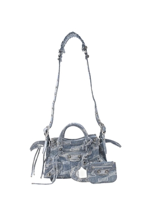 Balenciaga Pre-Owned XS Neo Cagole logo handbag - Blue
