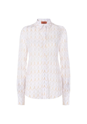 Missoni patterned shirt - White