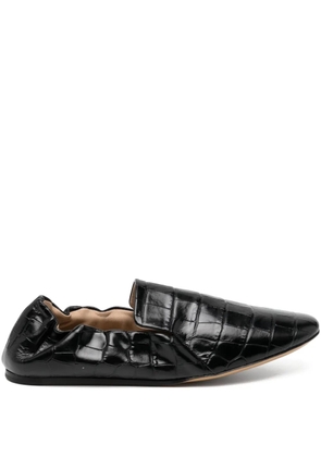 Le Monde Beryl embellished ballet flats - Black