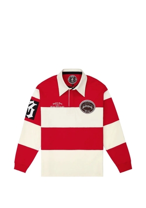 GODSPEED striped field rugby polo shirt - Red