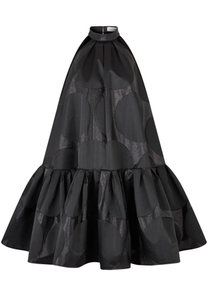 Nina Ricci peplum mini dress - Black