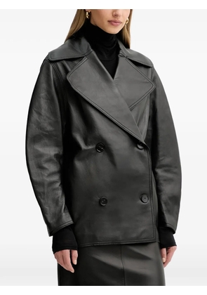 Liviana Conti double-breasted coat - Black