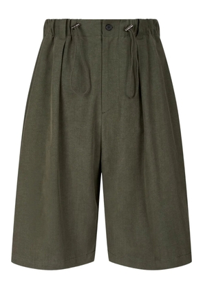 TOMBOY pleated shorts - Green