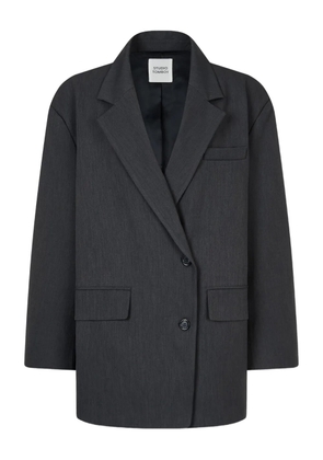 TOMBOY single-breasted pocket blazer - Grey