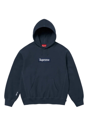 Supreme box logo hooded sweatshirt - Blue