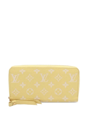 Louis Vuitton Pre-Owned 2010-2026 Monogram Empreinte Zippy Wallet long wallets - Yellow