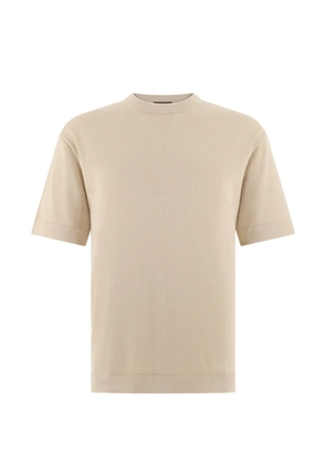 Boggi Milano crew-neck T-shirt - Neutrals