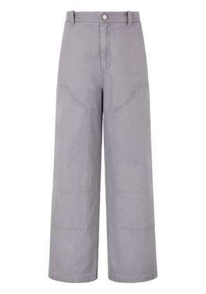 TOMBOY cotton loose-fit trousers - Grey