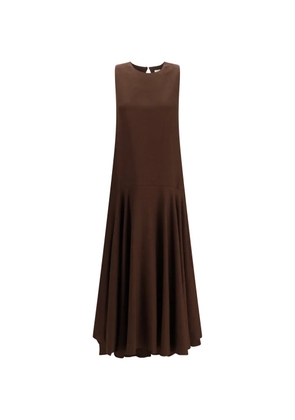 P.A.R.O.S.H. sleeveless dresses - Brown