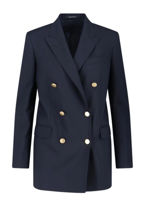 Tagliatore J Jasmine double-breasted buttoned blazer - Blue