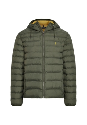 Polo Ralph Lauren hooded zip-up padded jacket - Green