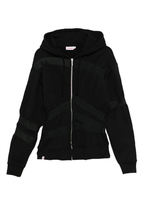 Charles Jeffrey Loverboy zip-up hooded jacket - Black