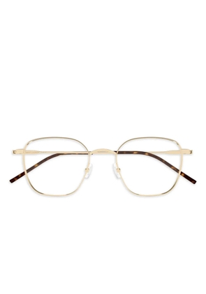 Saint Laurent Eyewear square-frame glasses - Gold