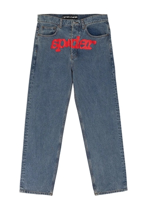 SP5DER logo-print jeans - Blue