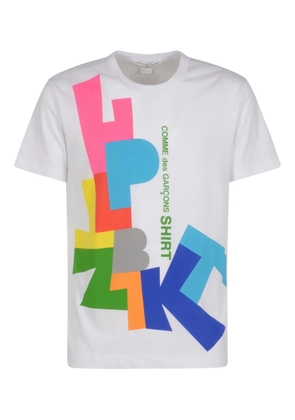 Comme Des Garçons graphic-print T-shirt - White