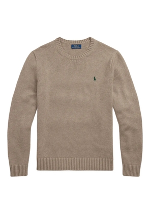 Polo Ralph Lauren ribbed crewneck sweater - Neutrals
