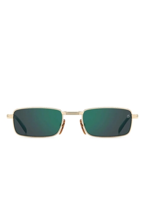 Eyewear by David Beckham Origami rectangle-frame sunglasses - Gold