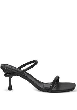 Simkhai 65mm Siren strap sandals - Black