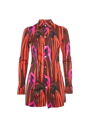 Louisa Ballou button-down dress - Brown