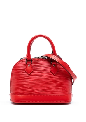 Louis Vuitton Pre-Owned 2015 Epi Nano Alma satchel - Red
