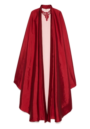 JEAN-LOUIS SABAJI layered embellished abaya - Pink
