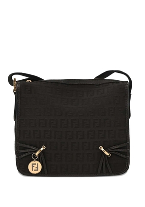 Fendi Pre-Owned 2005 Zucchino canvas shoulder bag - Black