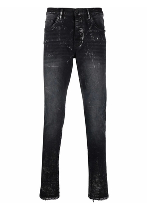 Purple Brand low-rise slim-fit jeans - Black