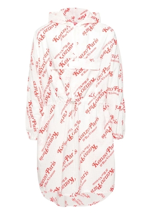 Kenzo x Verdy logo-print windbreaker - Neutrals