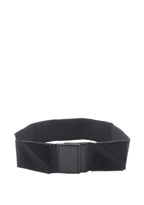 Jean Paul Gaultier 2010s press-stud panelled belt - Black